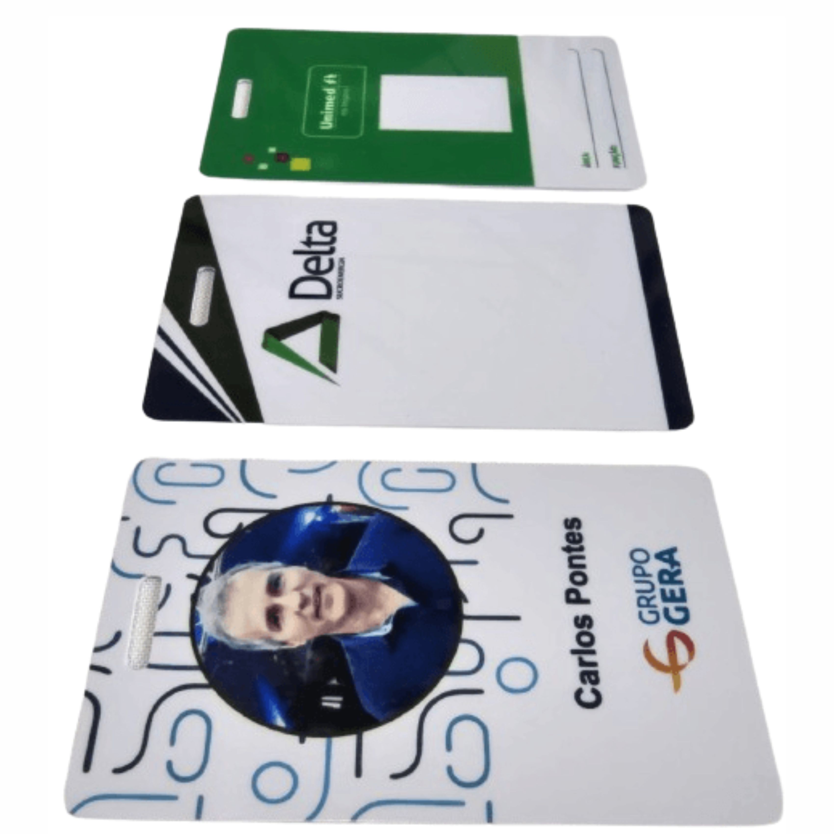 Crachá PVC  Personalizado