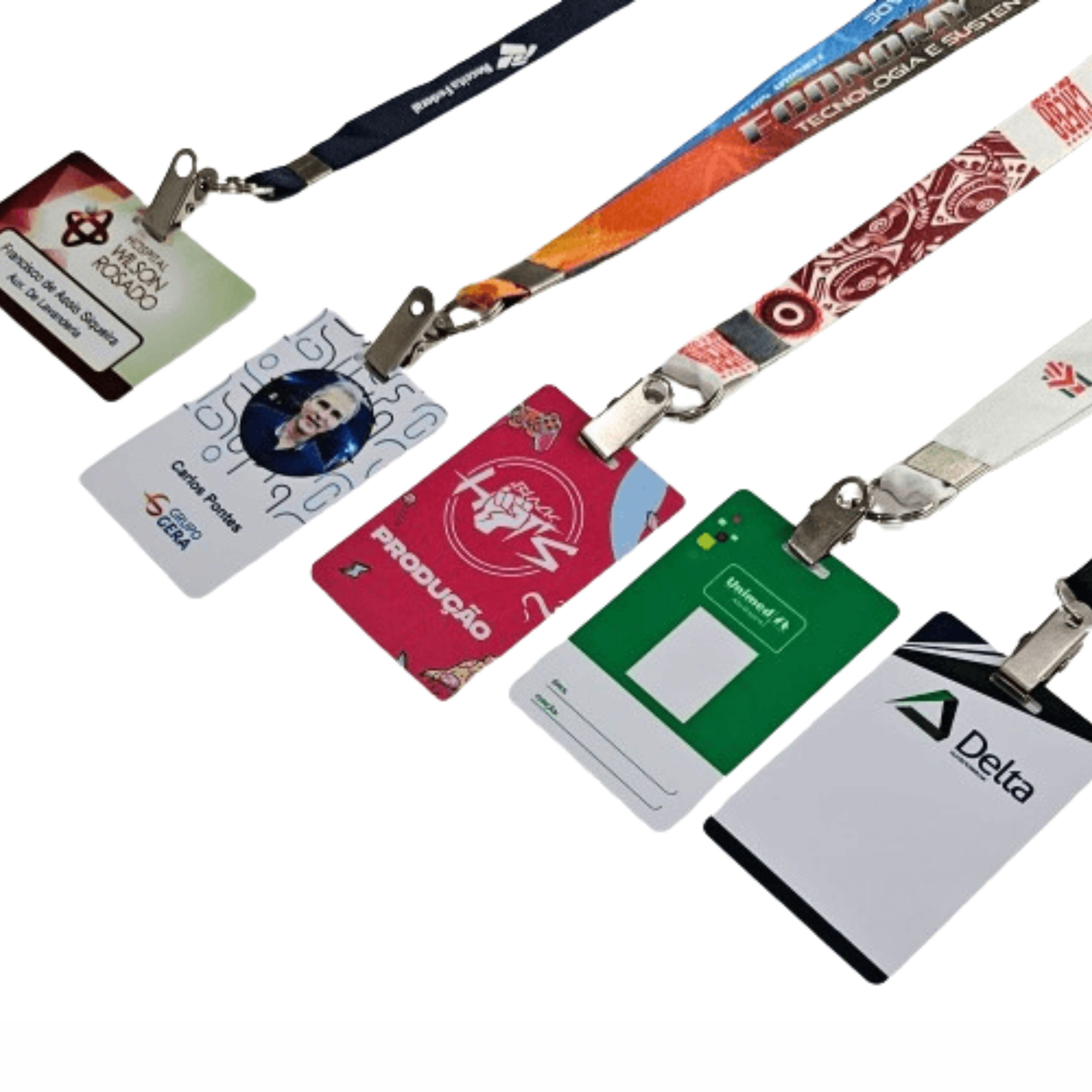 Crachá PVC  Personalizado